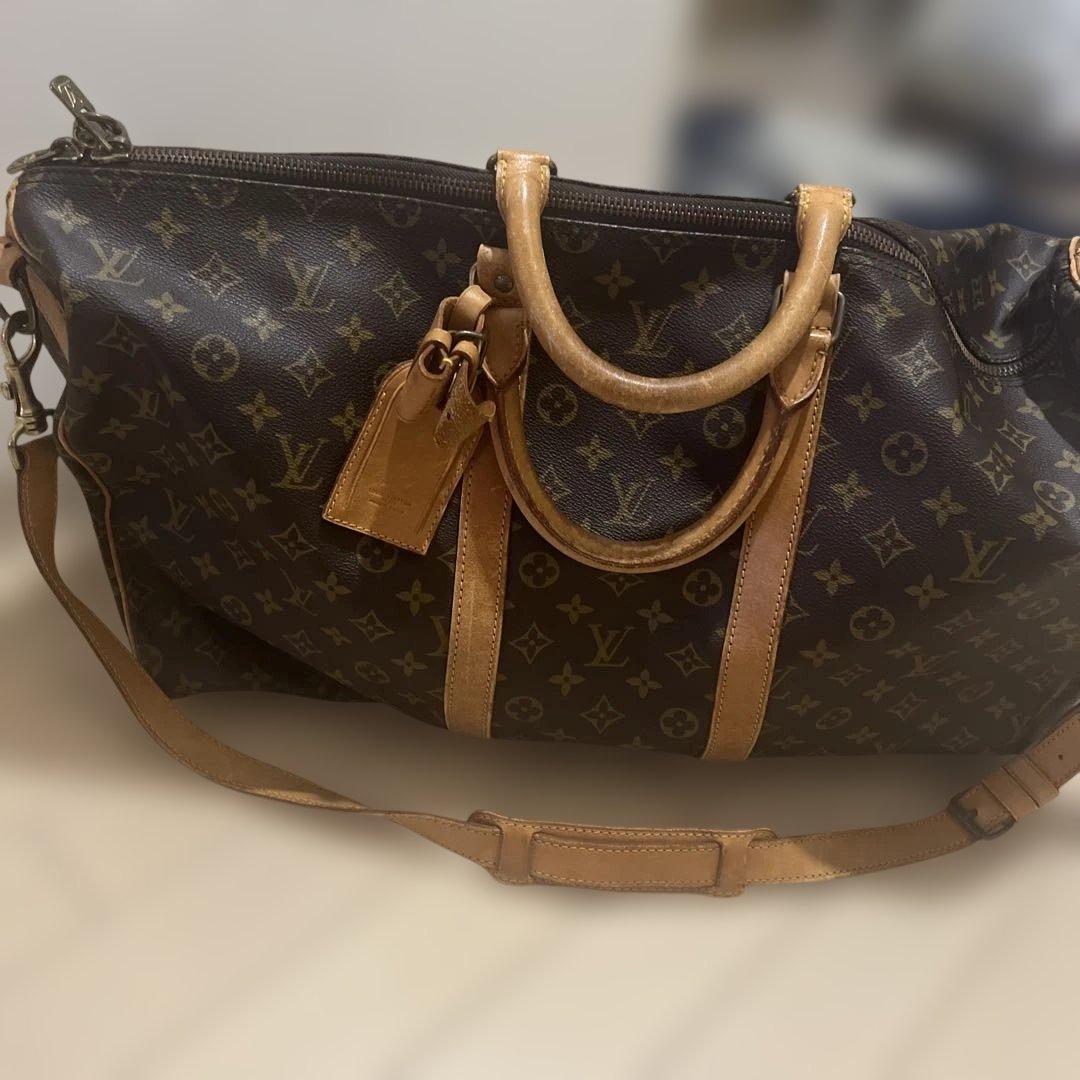 LeSportsac ビンテージ オリーブグリーン 折りたたみ トラベルバッグ