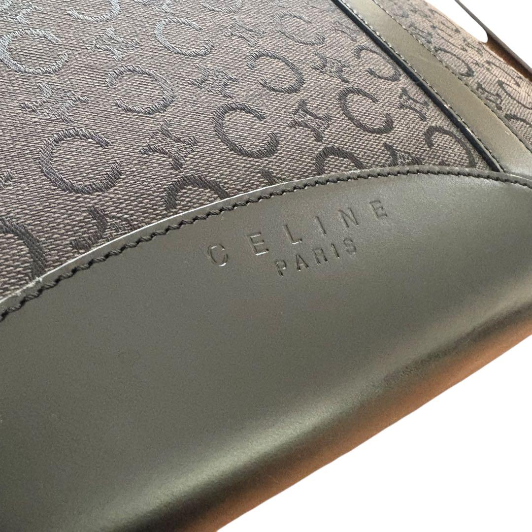 極美品　セリーヌ　トートバッグ　マカダム　大容量　ビジネスバッグ　A4収納可能