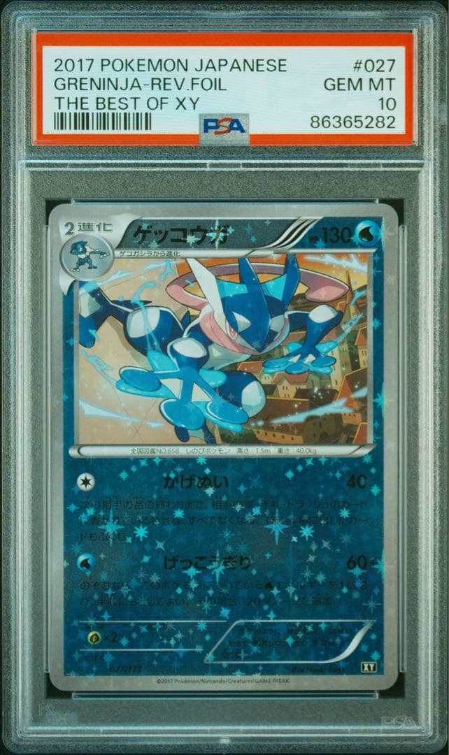 希少　PSA10 ミラー　ゲッコウガ　サザンドラ　エンテイ　xy