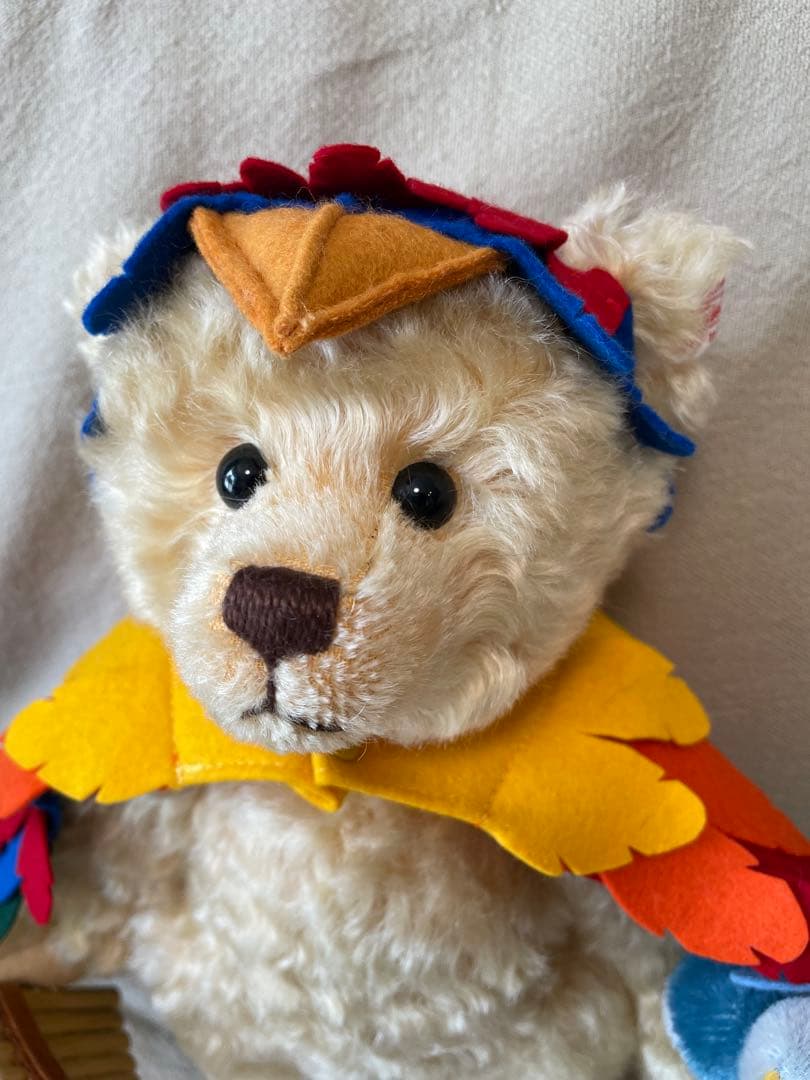 新品　貴重　シュタイフ steiff パパゲーノテディベア
