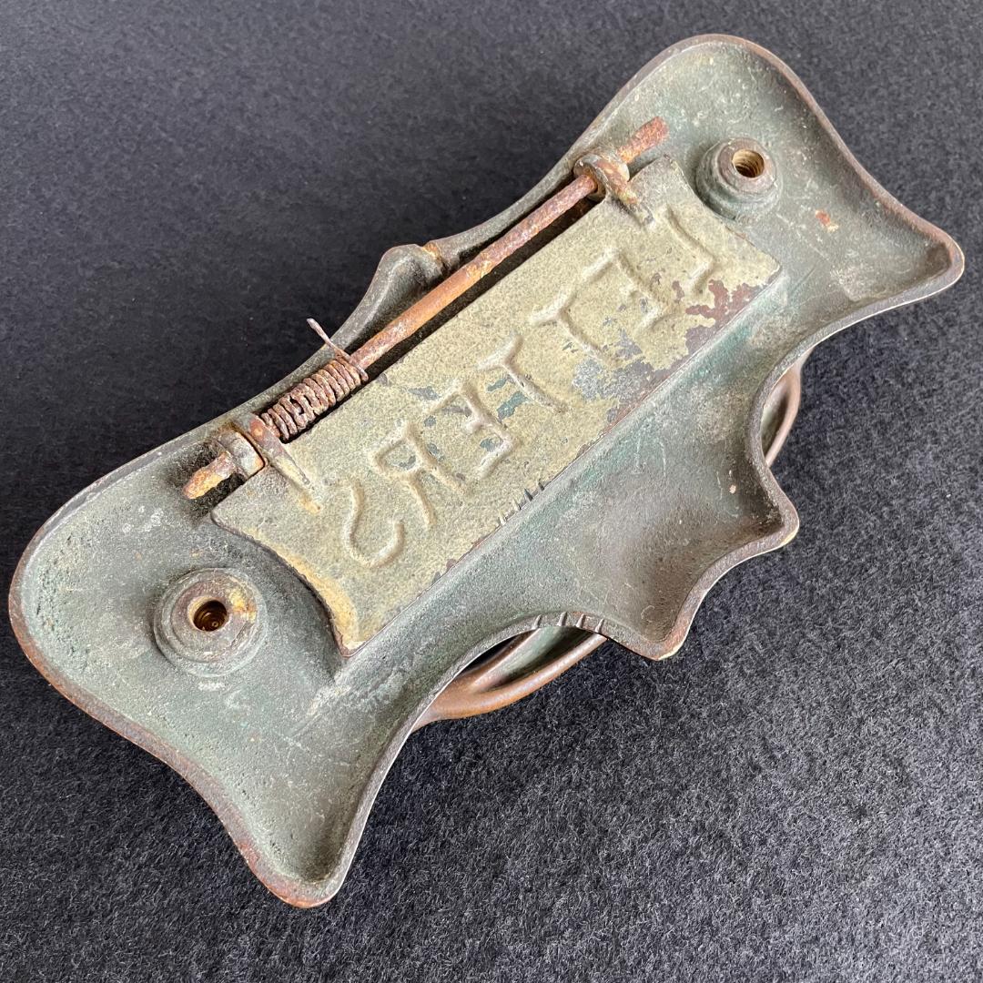 イギリス アンティーク ドア ハンドル プルノブ 郵便受け レター