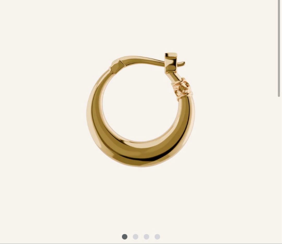 pointlessjourney EAR RING PJ - GOLD - メルカリ