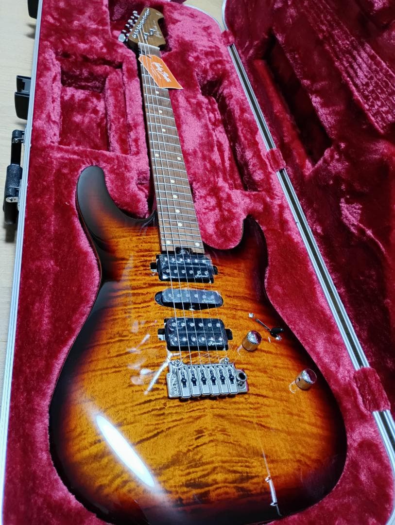 ギター Harley Benton Fusion-III HSH Roasted Fusion-III HSH EB FBLB - Harley Benton