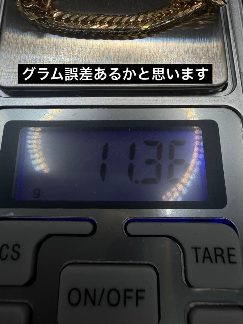 K18 喜平ブレスレット　16面トリプルMカット　11.2g 18cm