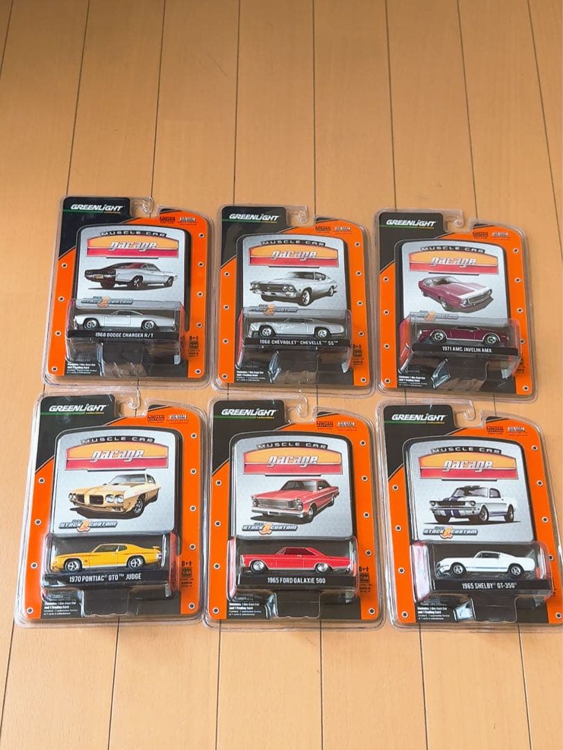 GREENLIGHT ミニカーコレクション 6台セット GREENLIGHT ミニカーコレクション 6台セット GREENLIGHT ミニカー