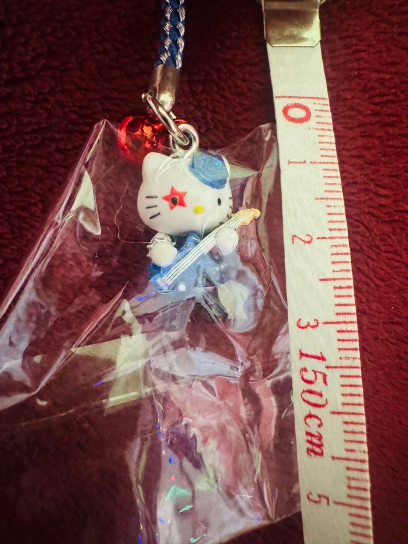 限定品‼️ハローキティ ロックバージョン ストラップ