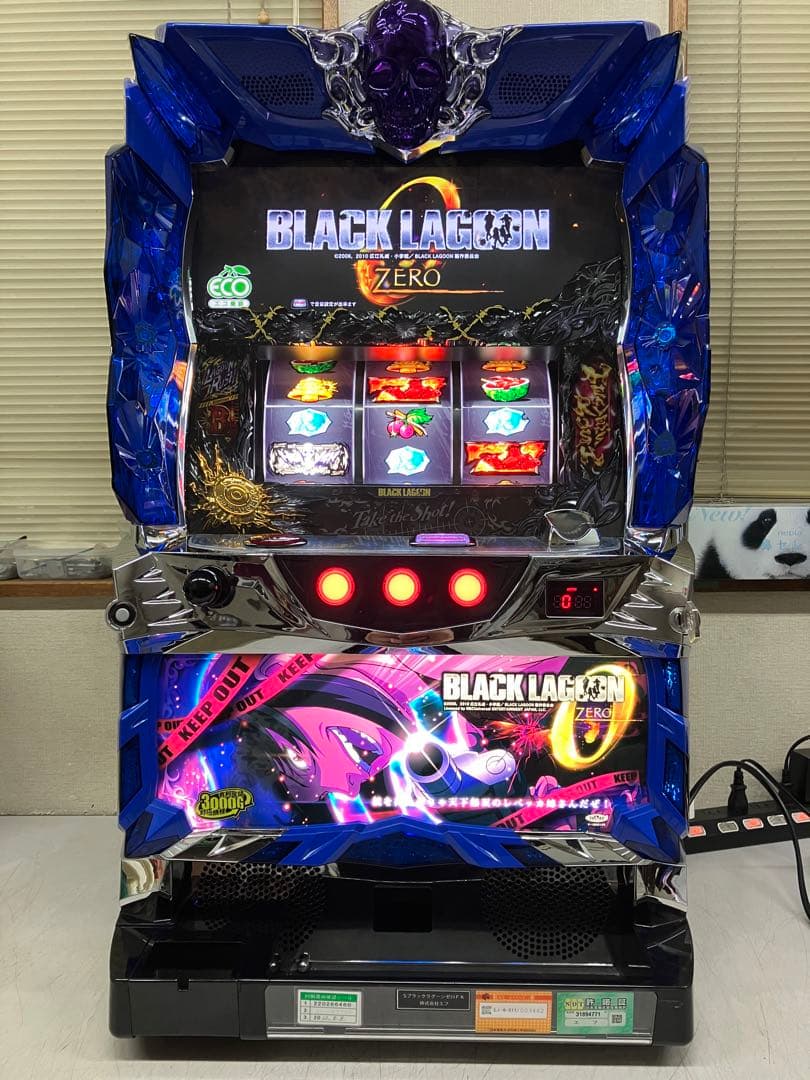 BLACK LAGOON2 コイン不要機 パチスロ スロット ブラックラグーン