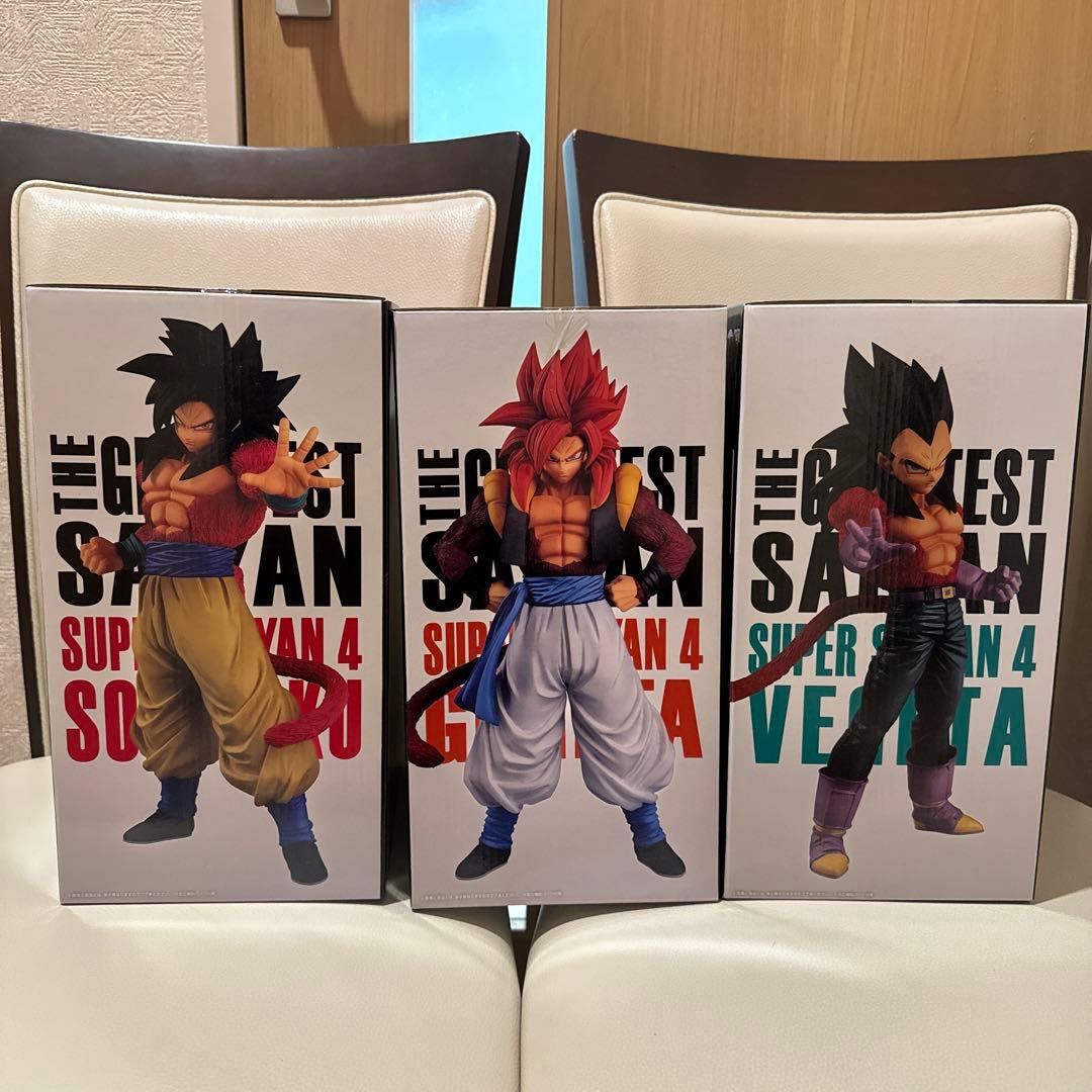 一番くじ　ドラゴンボール THE GREATESTSAIYAN 3体セット