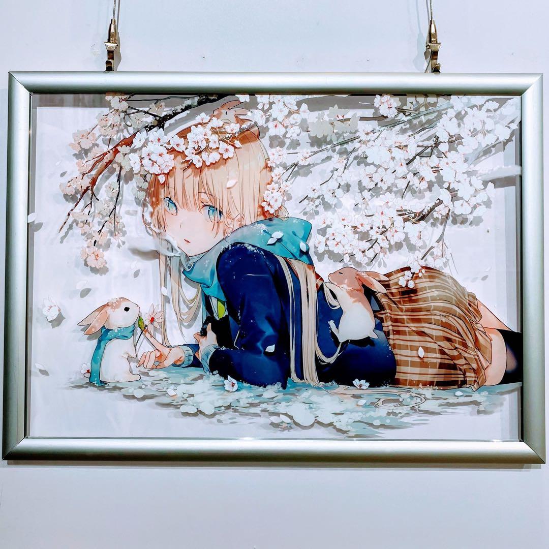 美和野らぐ　レイヤードアクリルアート 美和野らぐレイヤードアクリルアート 美和野らぐ レイヤードアクリルアート