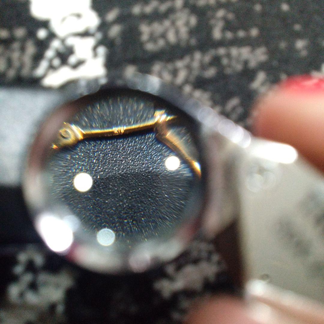 k18フープピアス　1×1.5mm　新品 刻印あり　日本製