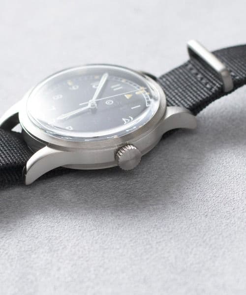 NAVAL WATCH 自動巻き腕時計 ブラック