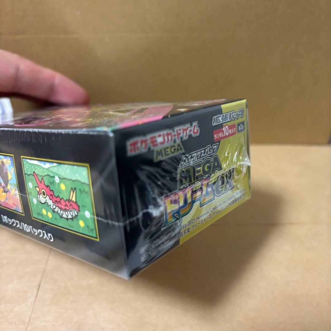 ポケモンカードゲーム MEGA ドリームEX 10パック 1BOX 未開封 - メルカリ