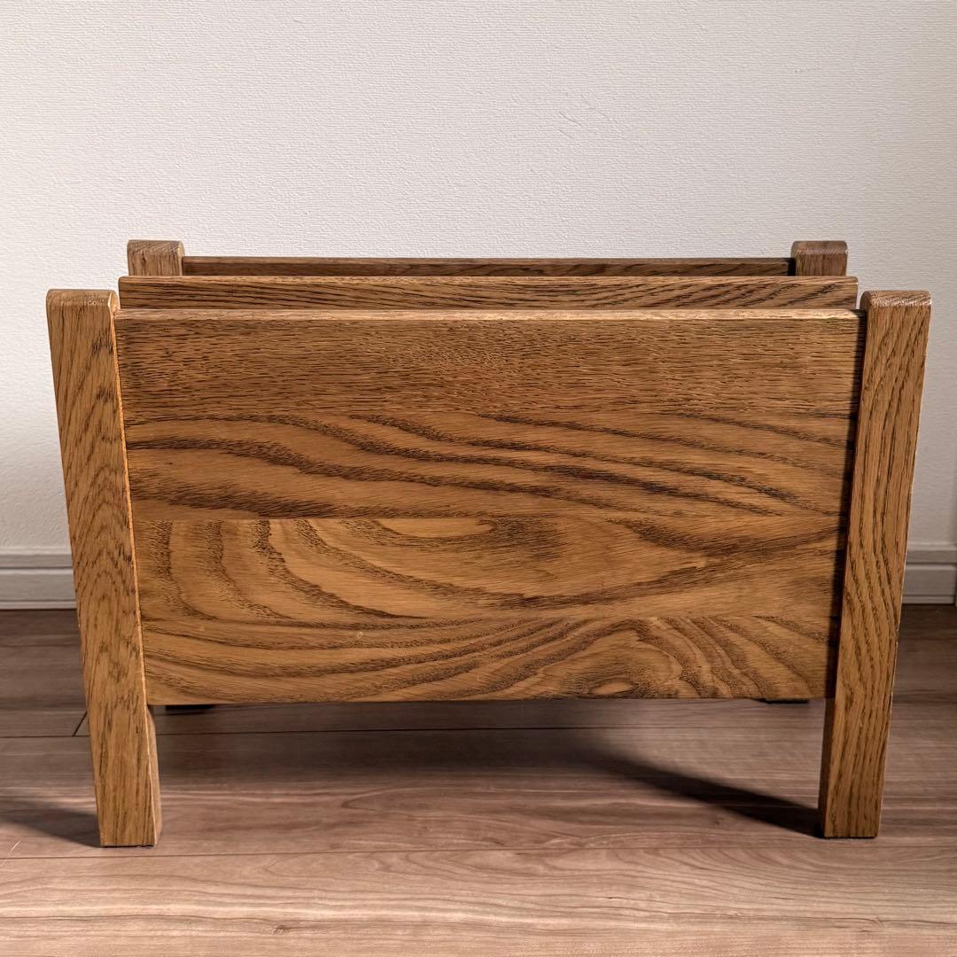 ジャーナルスタンダードファニチャー ボンドシリーズ オーク材 マガジンラック