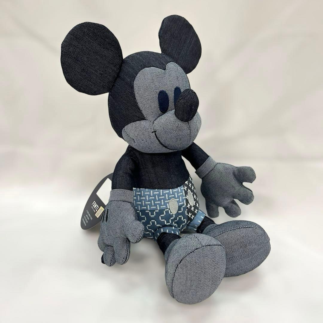 日本未発売　FDMTL ディズニー ミッキー ミッキーマウス　刺し子　ぬいぐるみ