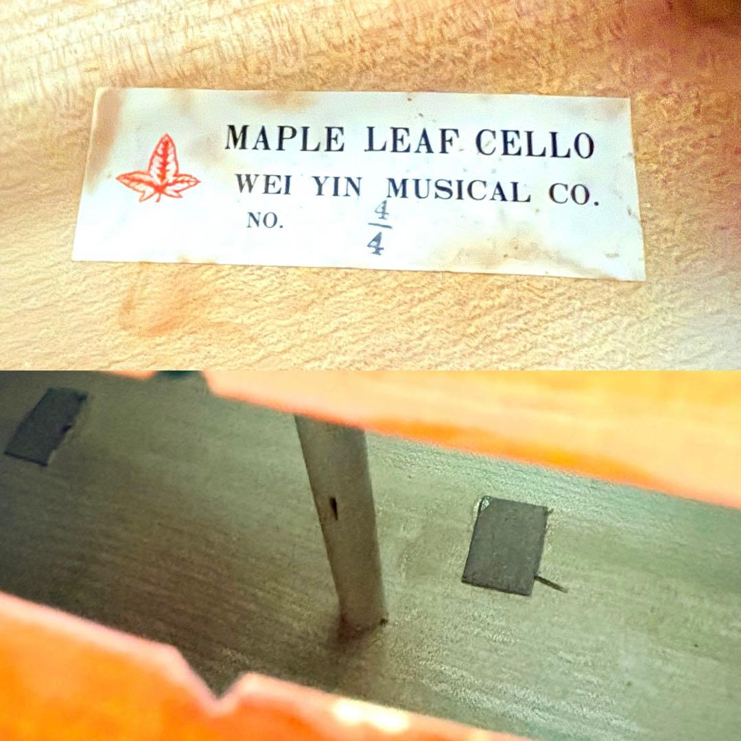 調整品】MAPLE LEAF CELLO MEI YIN チェロ 4/4 - メルカリ