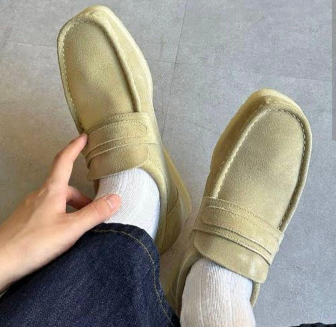 新品Clarks Wallabee Loafer ワラビーローファー24.5cm