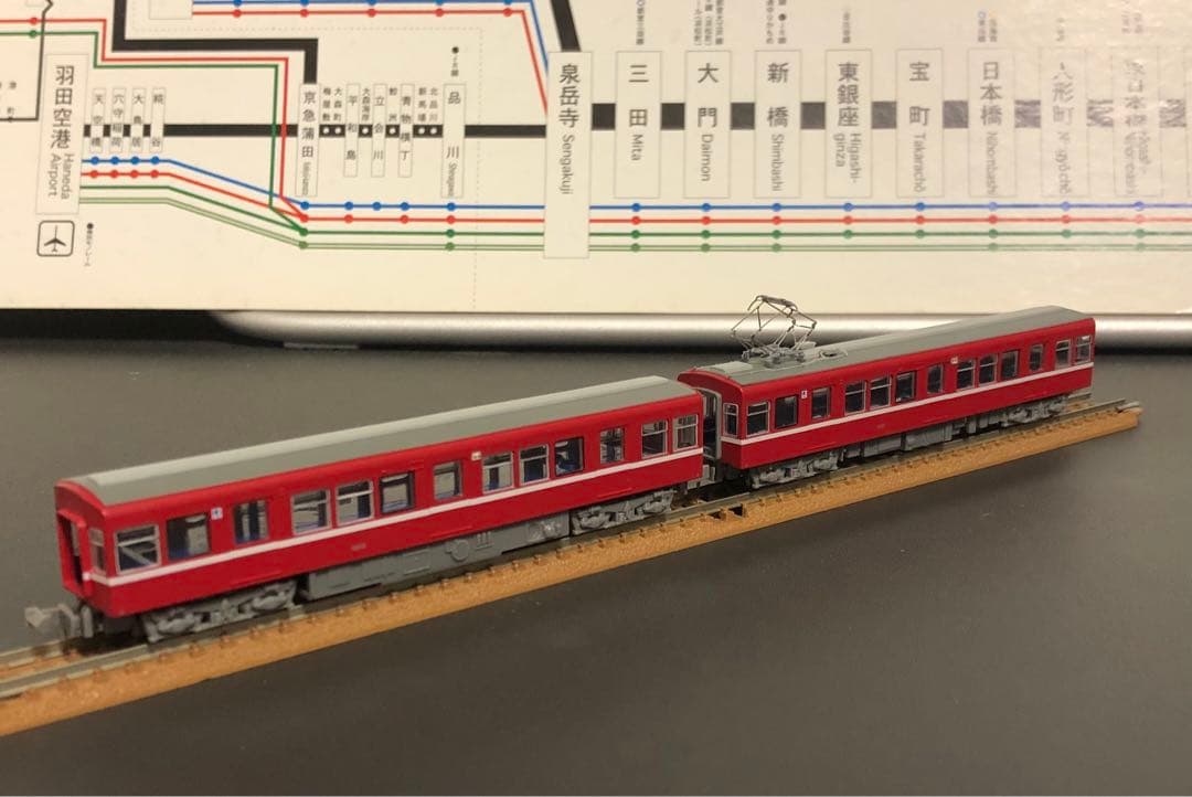 管理番号1674 京急 旧1000形 非冷房 Nゲージ6両【駆動車・パンタ難】