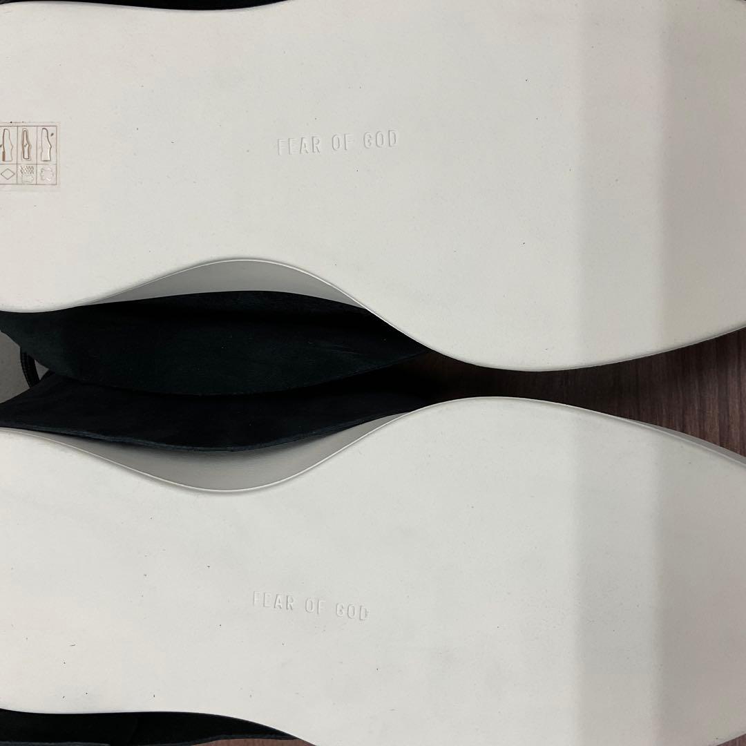 【未使用品】FEAR OF GOD Moc Low スエード ローファー