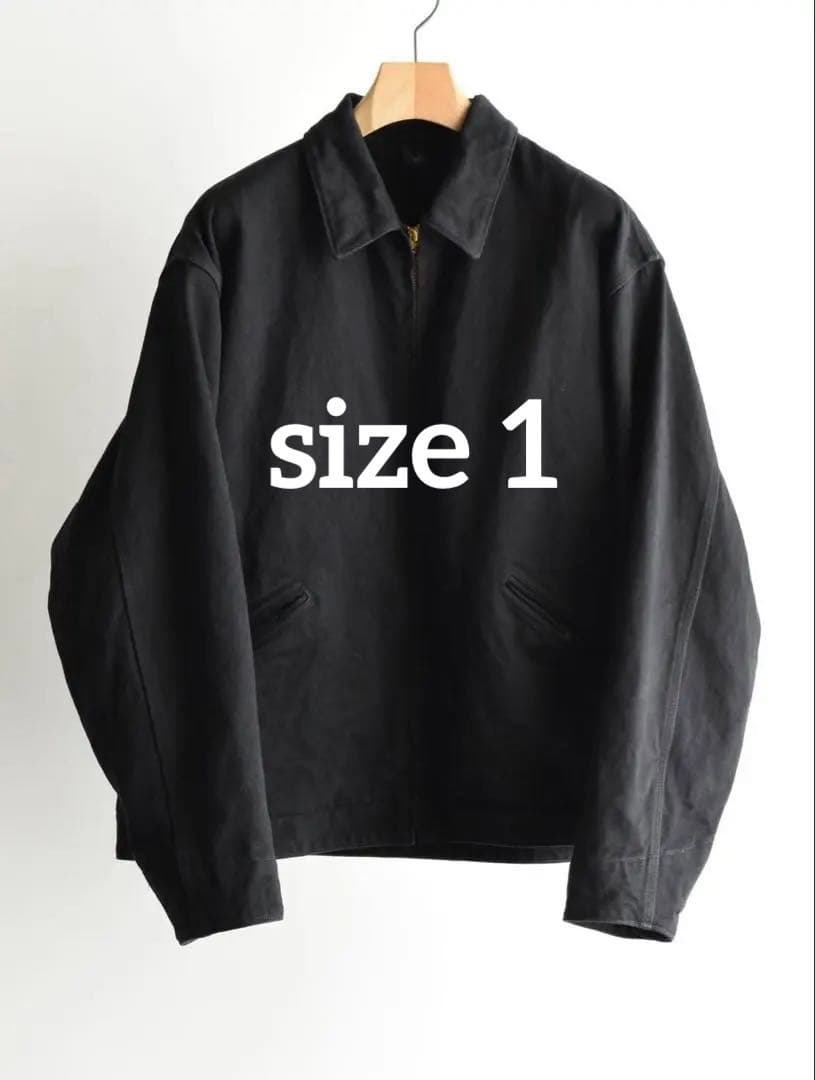 COMOLI 26SS BLACK DENIM ZIP SHORT JACKET - メルカリ