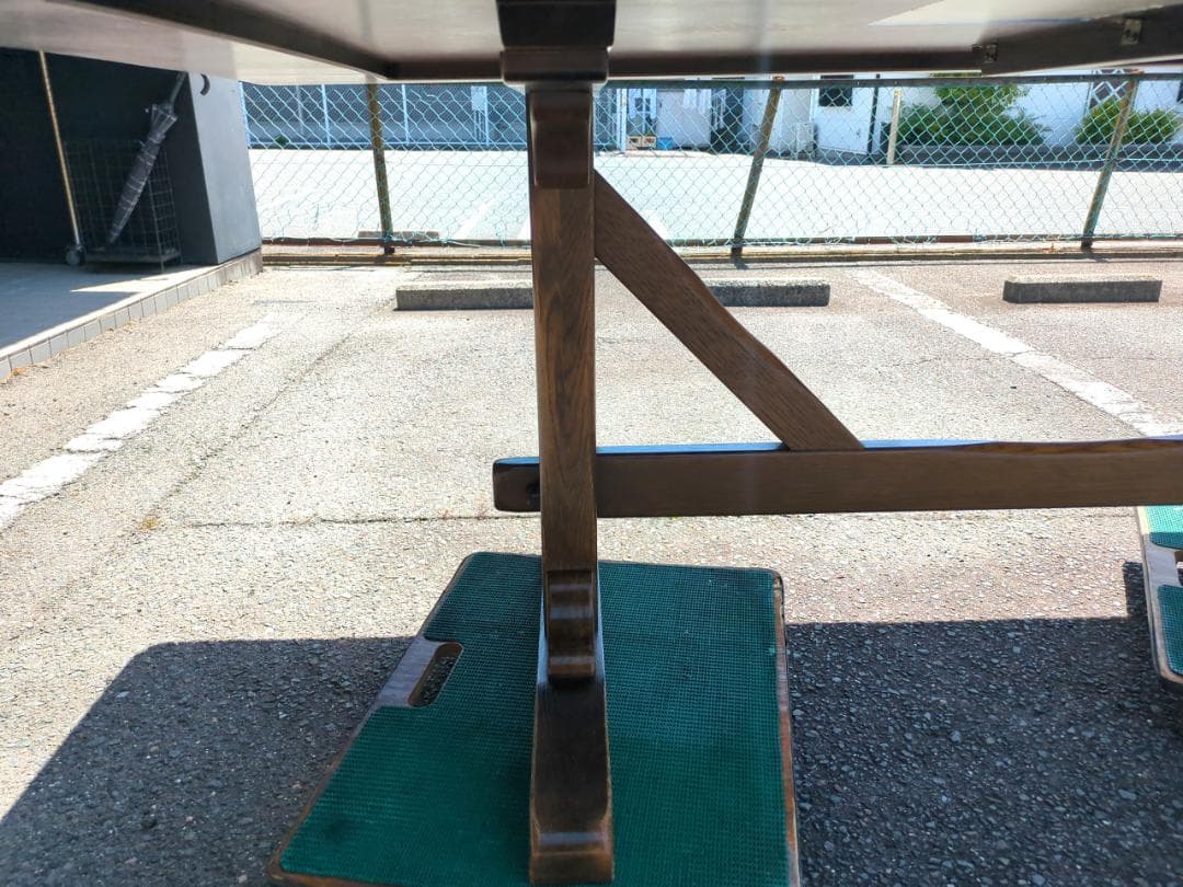 〈たのめる便〉柏木工 ウィルダネス ダイニングテーブルのみ 現状渡し