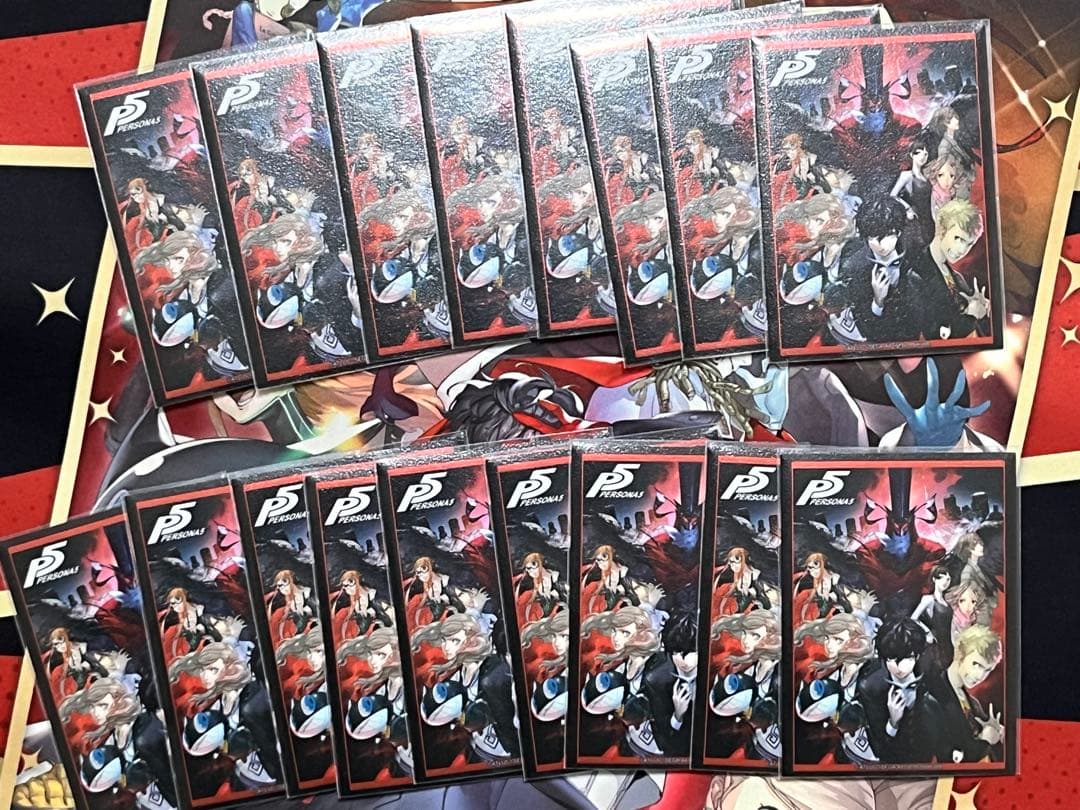 ペルソナ5 デッキ パーツ、スリーブ、プレイマット付き ヴァイスシュバルツ