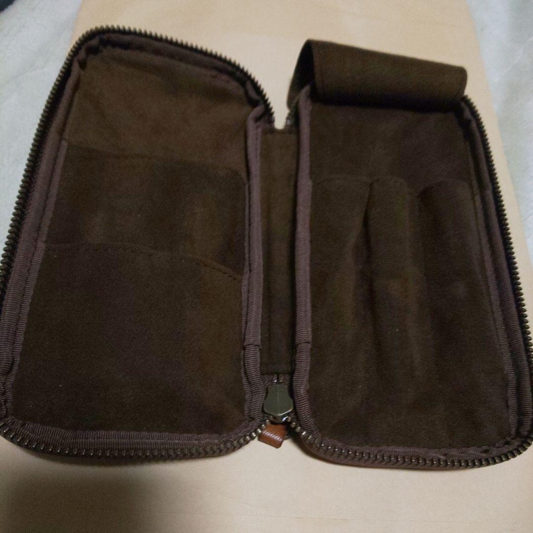 &Liebe ブラウン 筆箱 ペンケース アンドリーベ