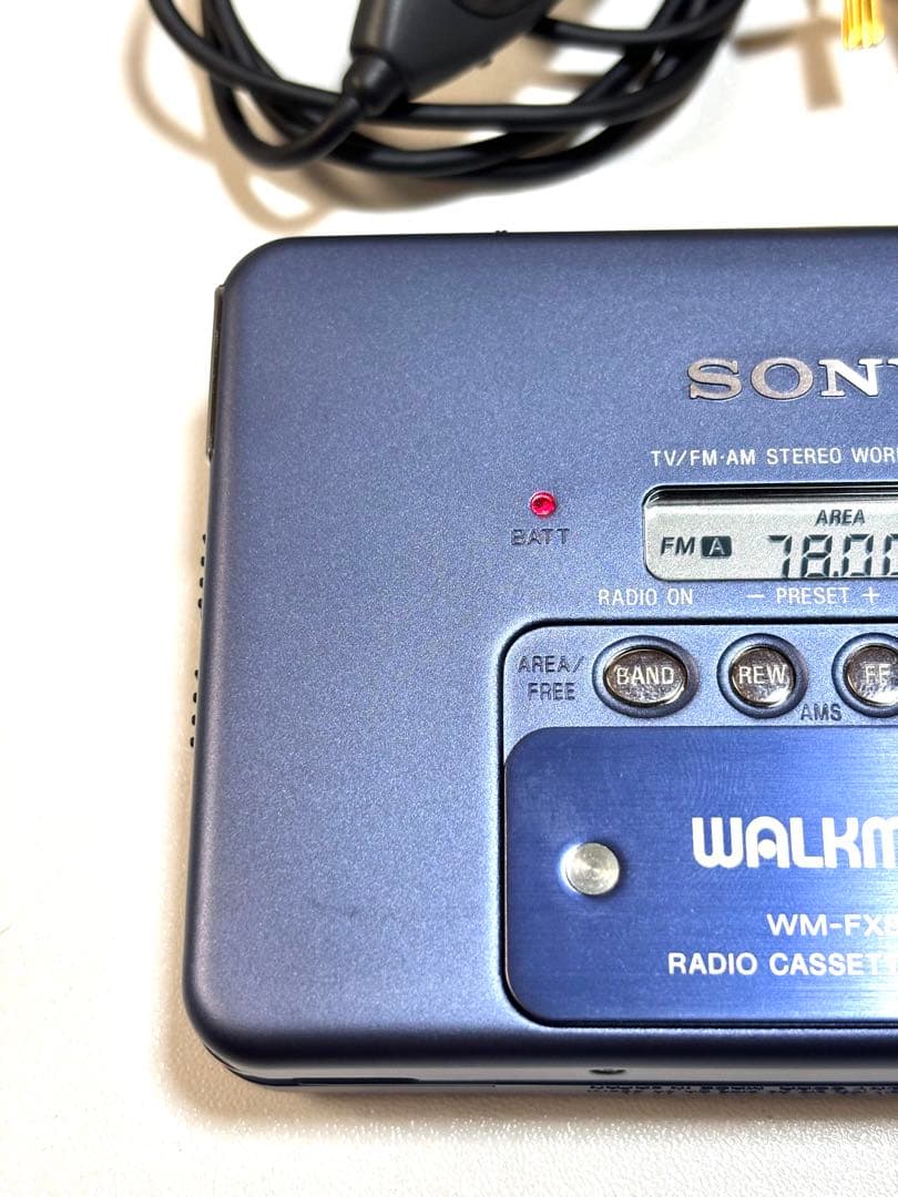 SONY カセットウォークマン WM-FX808 整備品