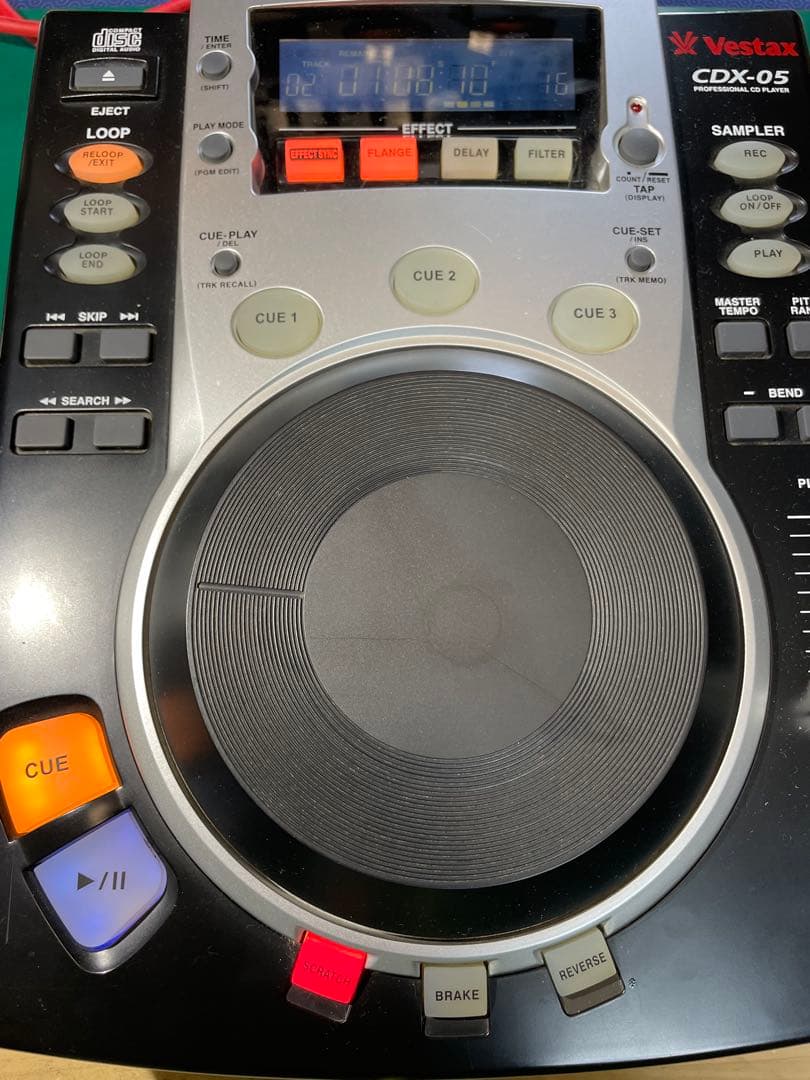 VESTAX ベスタクス CDX-05 CDJ 純正電源ケーブル付属