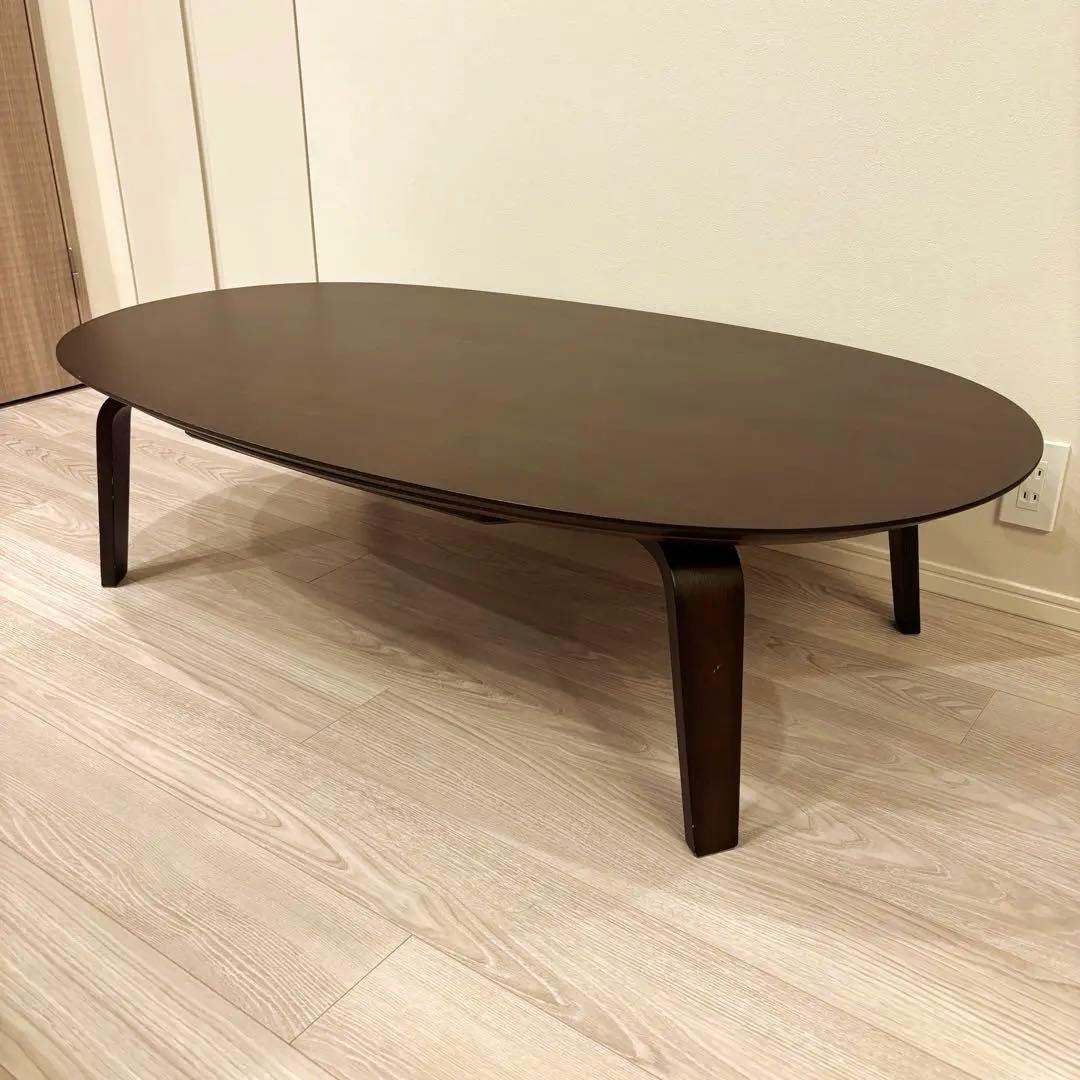 無印良品 こたつにもなるローテーブル 大 こたつ布団&器具付き