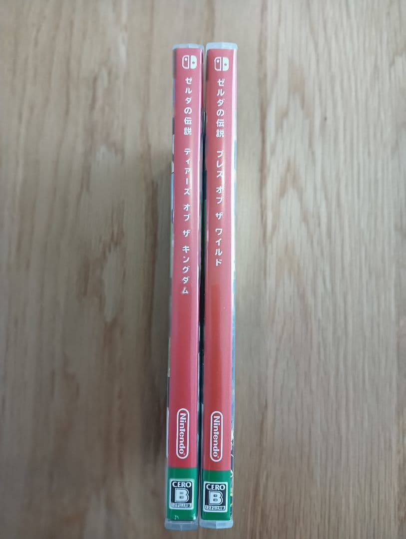 ゼルダの伝説 ブレスオブザワイルド　ティアーズ オブ ザ キングダム　セット