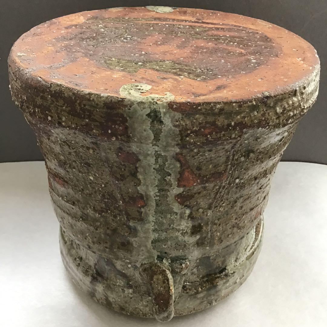 茶道具 水指 瀬戸伊賀水指 米山章臣作 共箱 S35MS - メルカリ