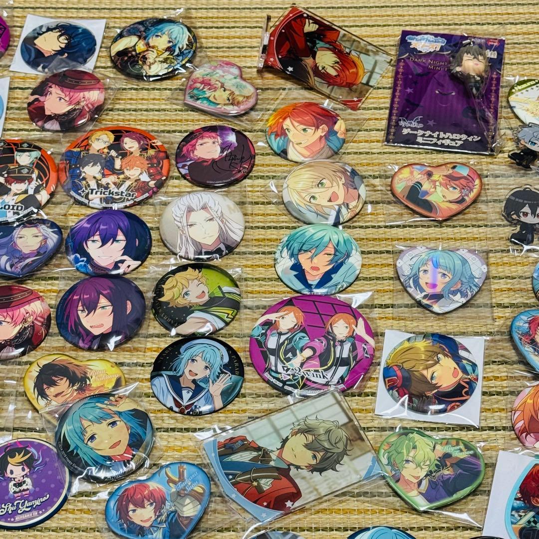 まとめ あんさんぶるスターズ 缶バッジ リングライト 等 セット b