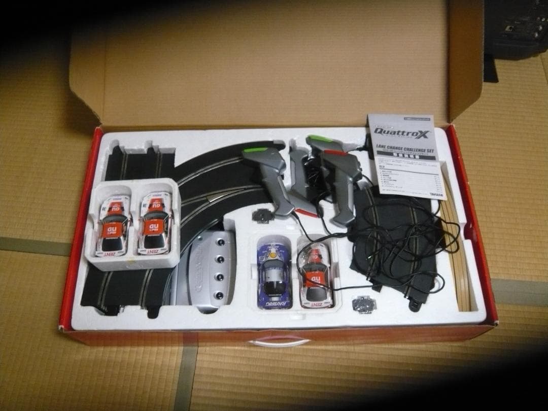 タカラQuattroXレーンチェンジセットデジタル1/32スロットカーセット