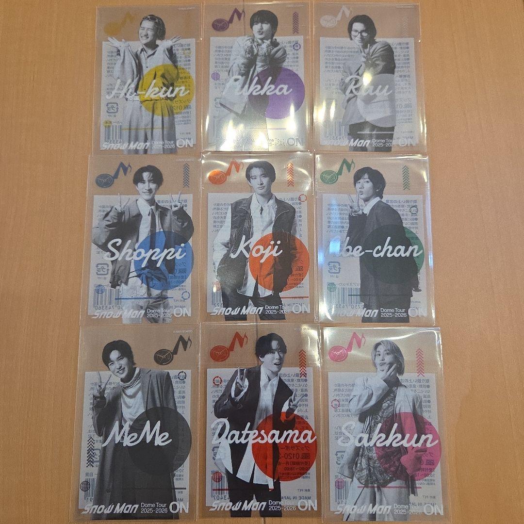 【新品】 Man　ON　アクスタ　ミラーステッカー　クリアステッカー