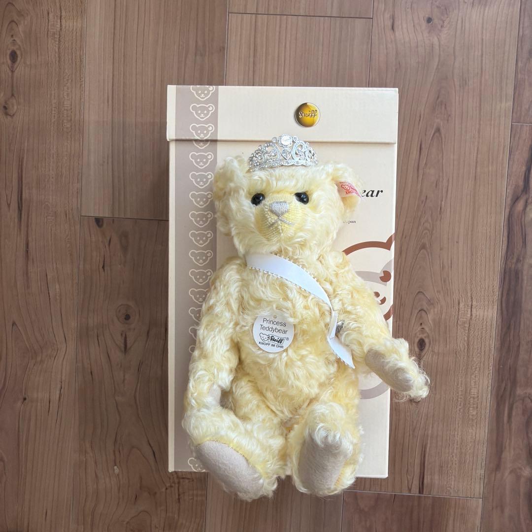 Steiff Princess Teddybear 証明書付き