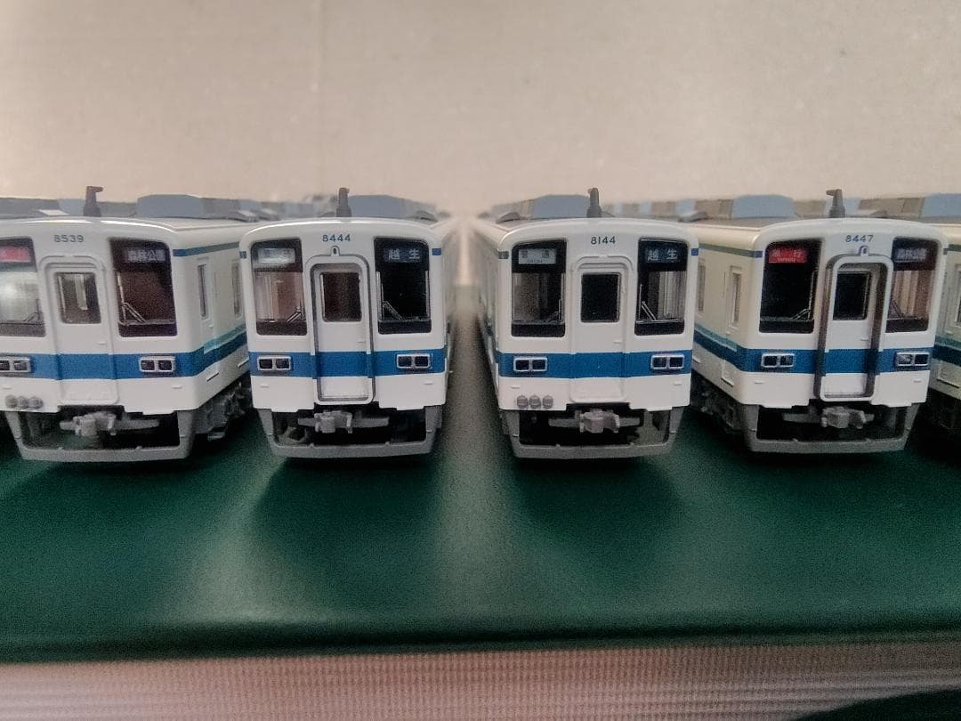 KATO 10-1647東武鉄道8000系(更新車)4両基本セットほか計10両