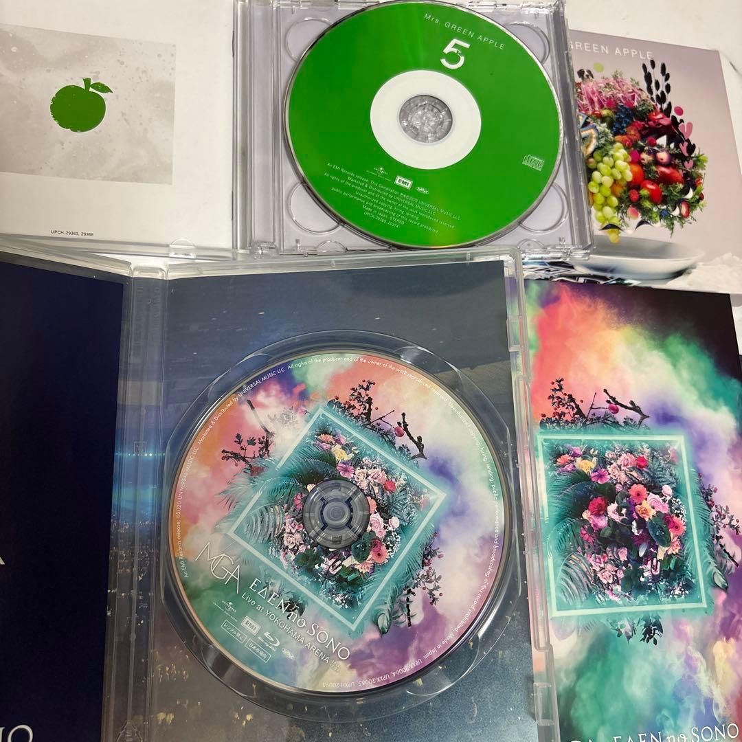 完全生産限定版】Mrs. GREEN APPLE 『5』コンプリートBOX - メルカリ