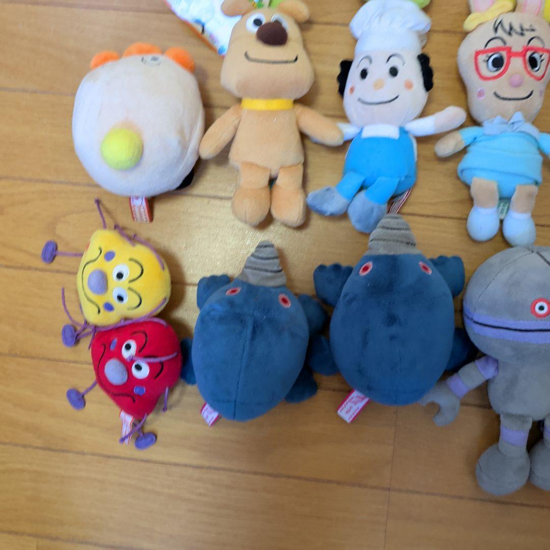 アンパンマンぬいぐるみ　ぷりちぃビーンズ　18体