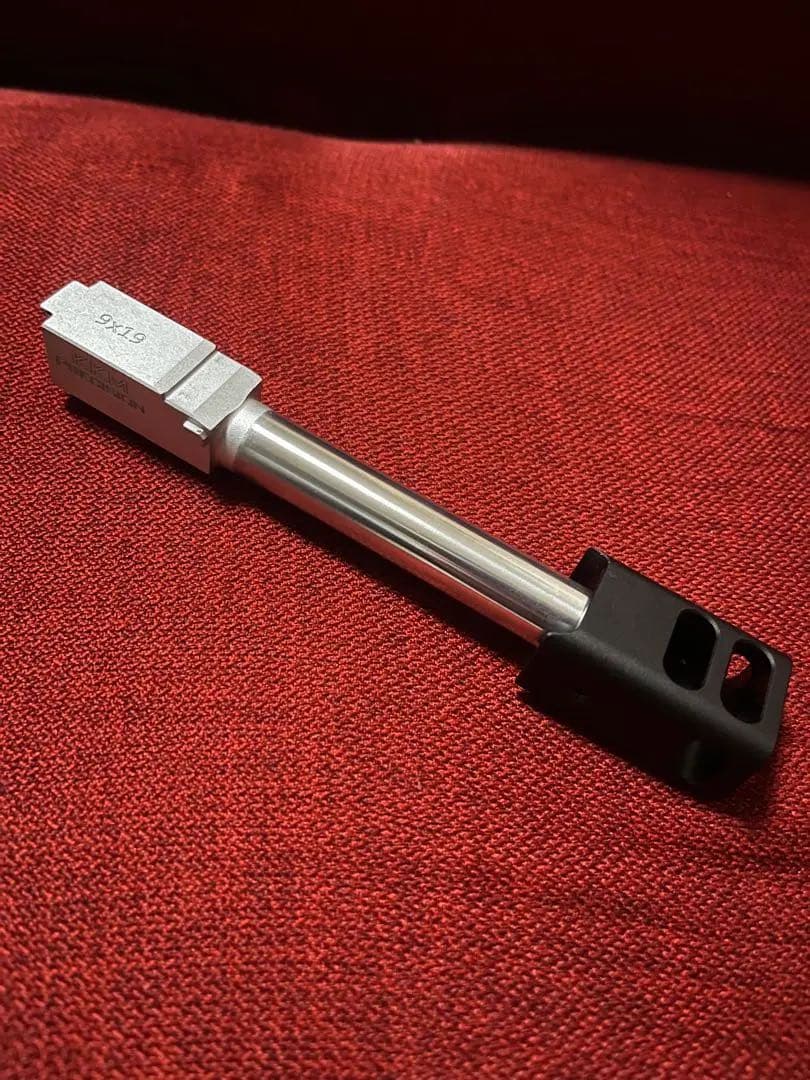 て*ふ様 東京マルイ　G17gen5mos 用KKMアウターバレル　セット　グロ