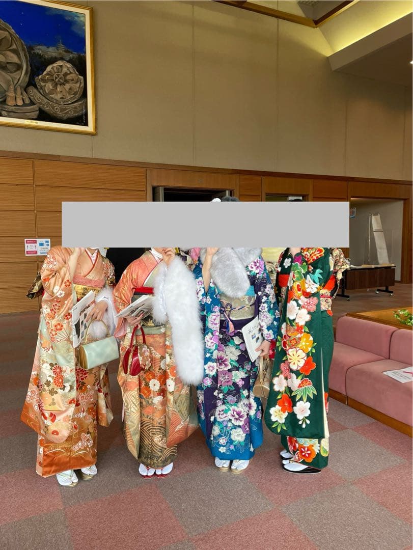 お値下げしました。成人式　着物　振袖　一式フルセット