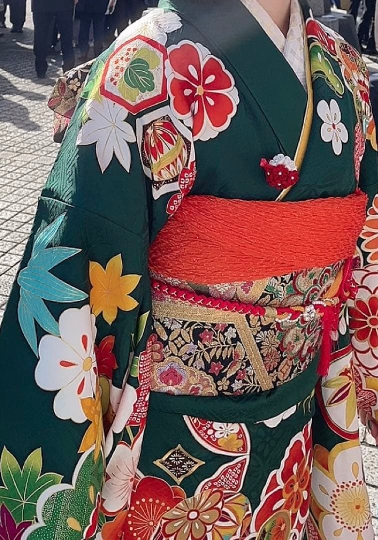 お値下げしました。成人式　着物　振袖　一式フルセット