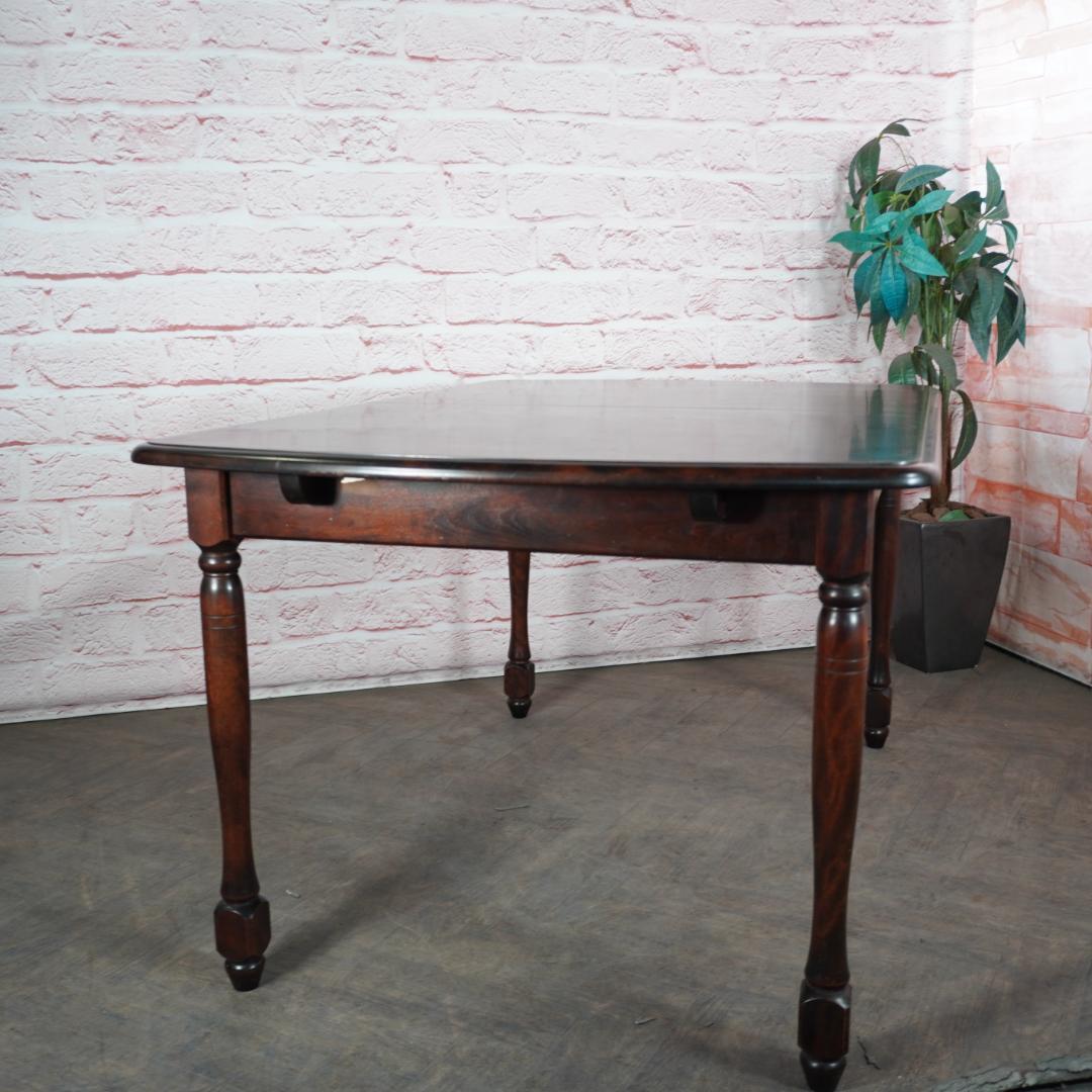 北海道民芸家具 伸縮式ダイニングテーブル エクステンション #477