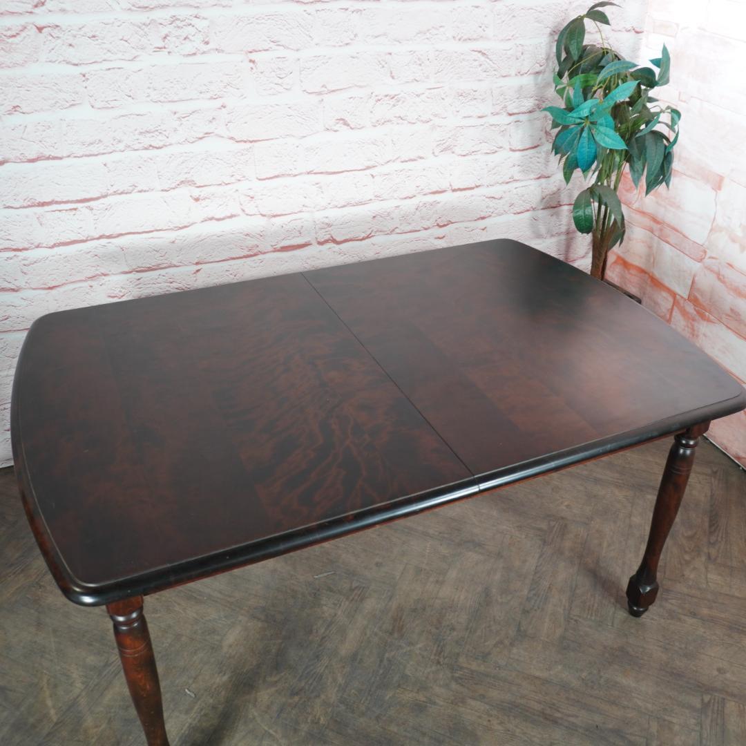 北海道民芸家具 伸縮式ダイニングテーブル エクステンション #477