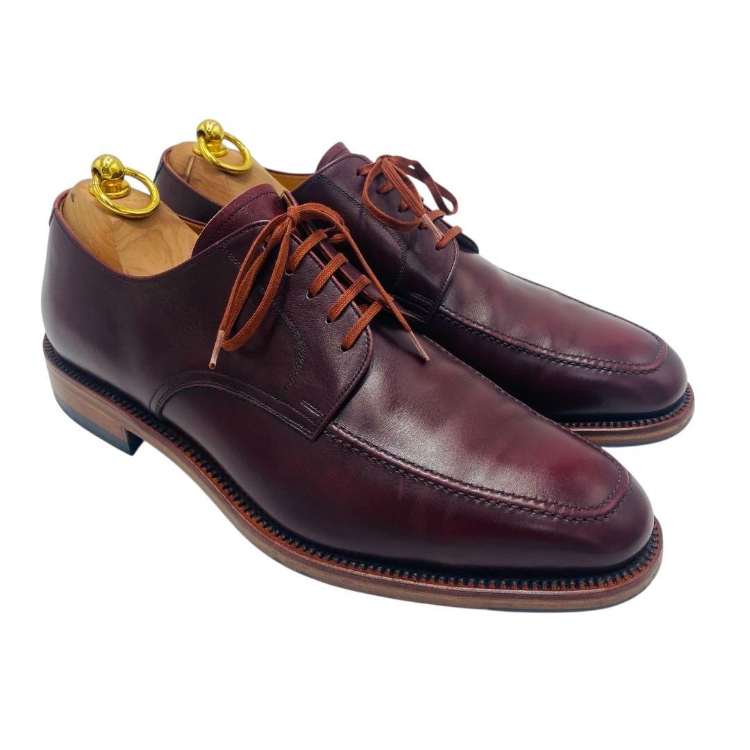 【美品】SCOTCH GRAIN スコッチグレイン Uチップ ダービーシューズ