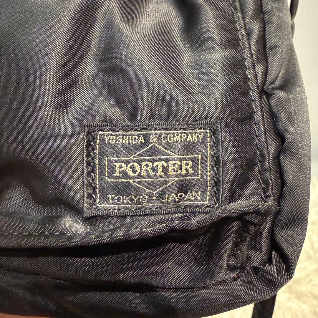 レア【極美品】 PORTER ポーター　タンカー ミニショルダーバッグ ブラック