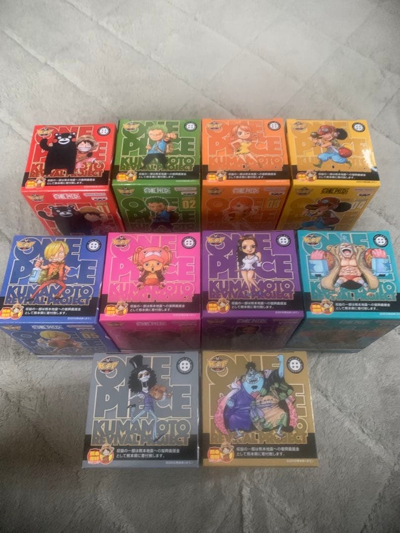 ワンピース ワーコレ 熊本 コレクタブル 10種