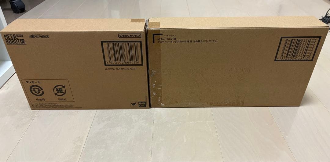 t*y様 メタルロボット魂　デスティニーガンダムspec ii 光の翼エフェクト