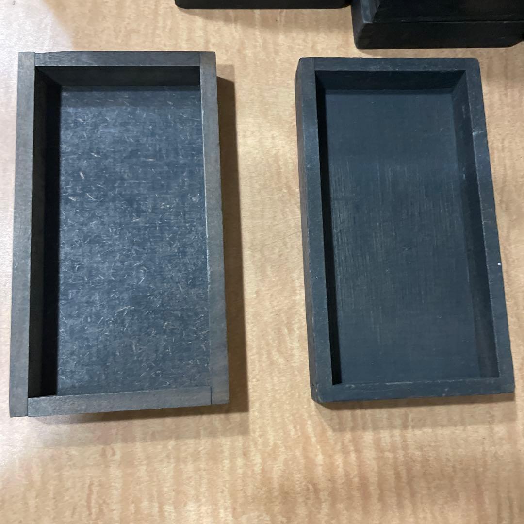 B30-2/活版印刷所で使われていた小箱（文選箱）30枚【古道具】