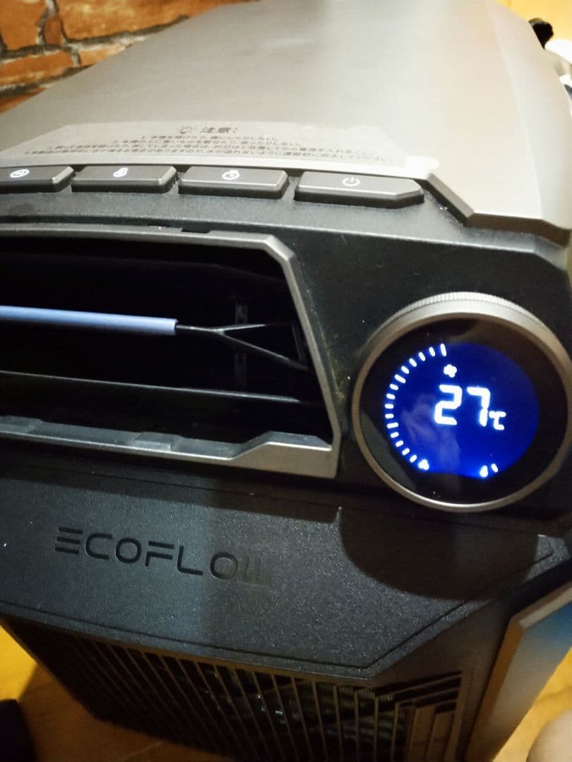 な*お様 EcoFlow wave ポータブルクーラー バッテリー付き