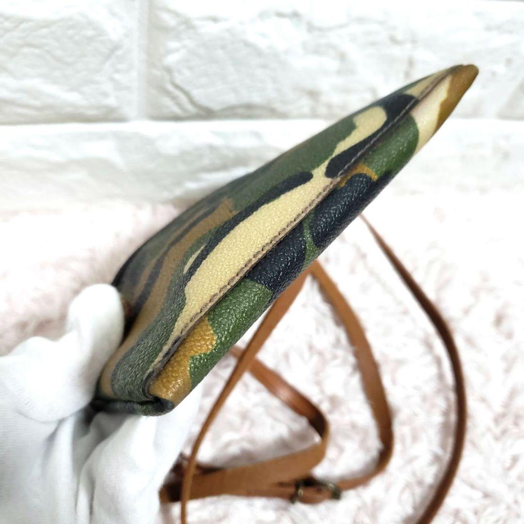 IL BISONTE イルビゾンテ カモフラ 限定 クロスボディショルダーバッグ